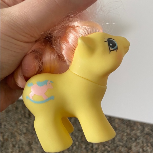 Vintage Hasbro G1 My Little Pony Baby Tumbleweed and Milkweed Ponies - Picture 3 of 7